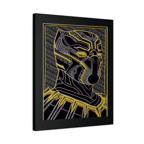 The King Of Wakanda Black Panther Canvas Print Poster