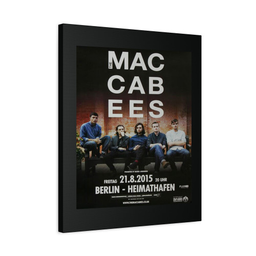 The Macabees Split It Out Berlin 2015 Canvas Print Poster
