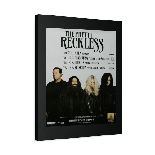 The Pretty Reckless Going To Hell Tour 2017 Canvas Print Poster