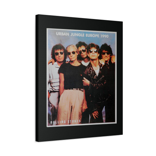 The Rolling Stones 1990 Canvas Print Poster