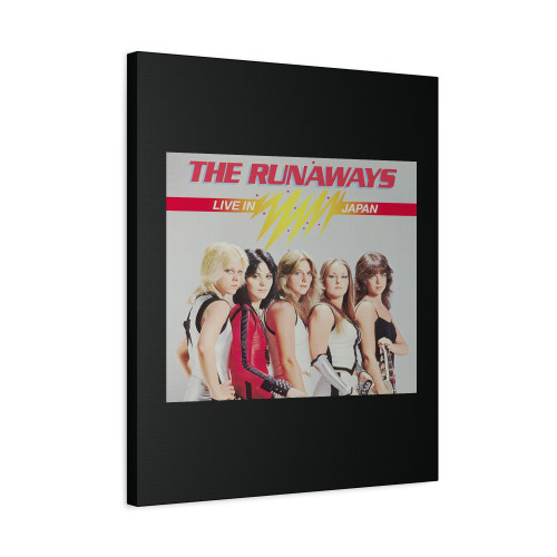 The Runaways Live In Japan Canvas Print Poster