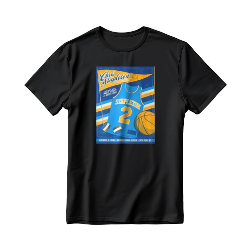 2018 Chris Stapleton Nyc Silkscreen Concert Poster Men's T-Shirt Tee