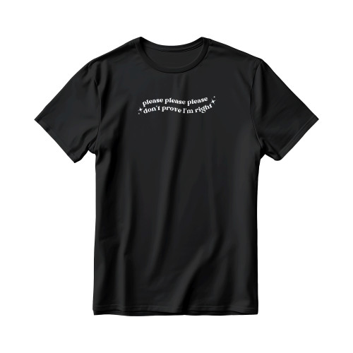 Sabrina Carpenter Please Please Please Lyric Men's T-Shirt Tee