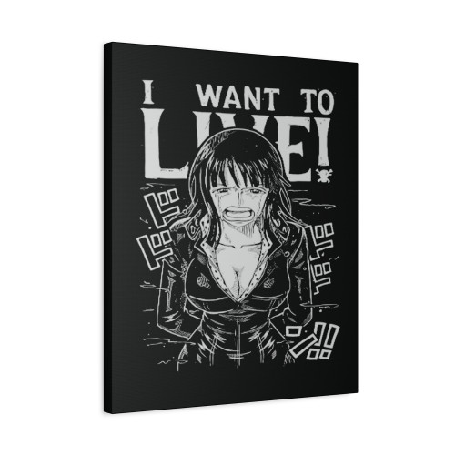 One Piece Nico Robin Manga Strip Anime Pirate Canvas Print Poster