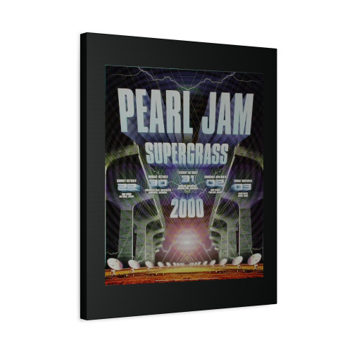 Pearl Jam Vintage Concert Canvas Print Poster