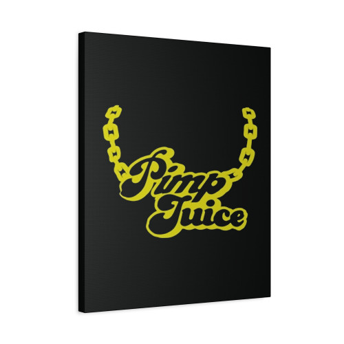 Pimp Juice Awesome Thug Life Gangsta Bling Canvas Print Poster