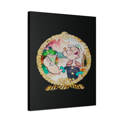 Popeye's Secret Canvas Print Poster