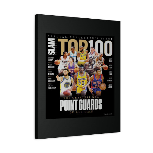 Presents Top 100 The Greatest Nba Point Guards Of All Time Canvas Print Poster