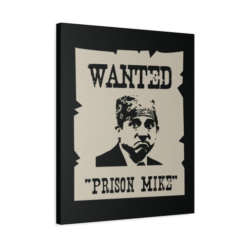 Prison Mike Wanted Poster Canvas Print Poster