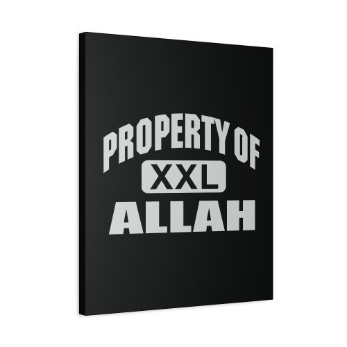 Property Of Allah Xxl Canvas Print Poster