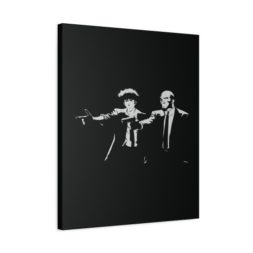 Pulp Cowboy Canvas Print Poster