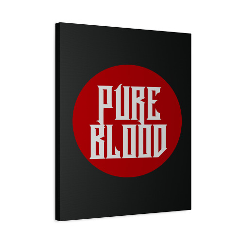 Pure Blood Canvas Print Poster