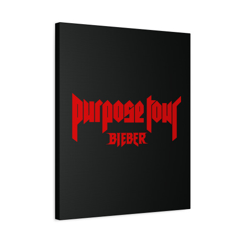 Purpose Tour Justin Bieber Fear Of God Canvas Print Poster