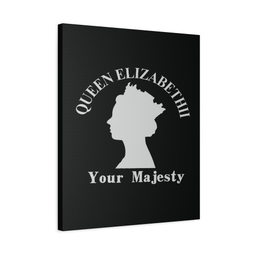 Queen Elizabeth Your Majesty Canvas Print Poster