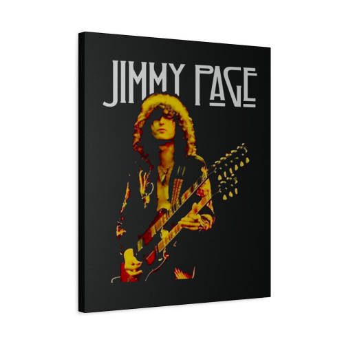 Rare Jimmy Page Canvas Print Poster