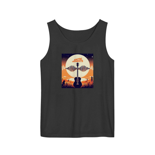 Arctic Monkeys Guitar Wave Unisex Tank Top
