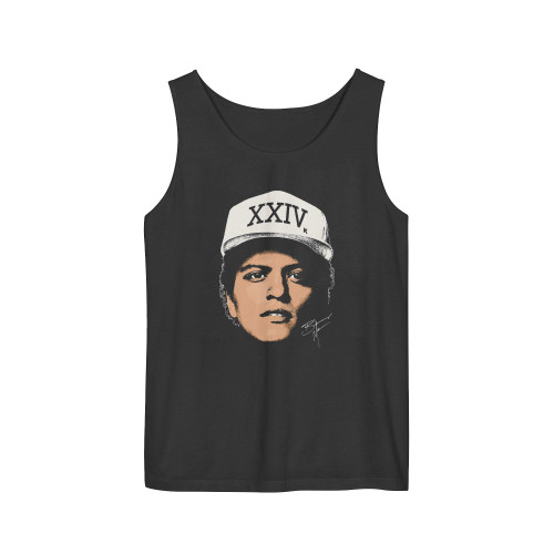 Bruno Mars Illustration Xxiv Unisex Tank Top