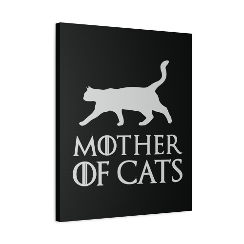 Game Of Thrones Mother Of Cats V1 Canvas Print Poster