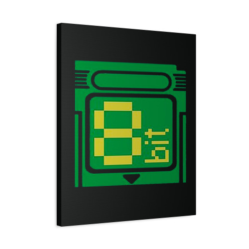 Gameboy Cartridge 8 Bit Canvas Print Poster