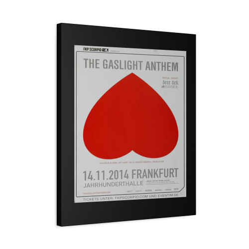 Gaslight Anthem The - Get Hurt Frankfurt 2014 Canvas Print Poster Gaslight Anthem The - Get Hurt Frankfurt 2014 Canvas Print Poster