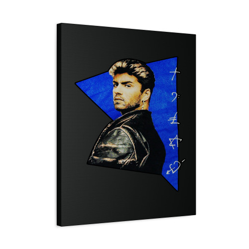 George Michael Faith Concert Tour Vintage 80S Canvas Print Poster