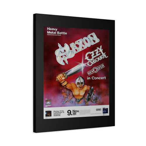 George Thorogood In Concert Frankfurt 1981 Canvas Print Poster