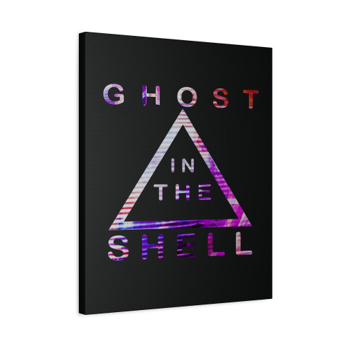 Ghost In The Shell Triangle Logo Canvas Print Poster