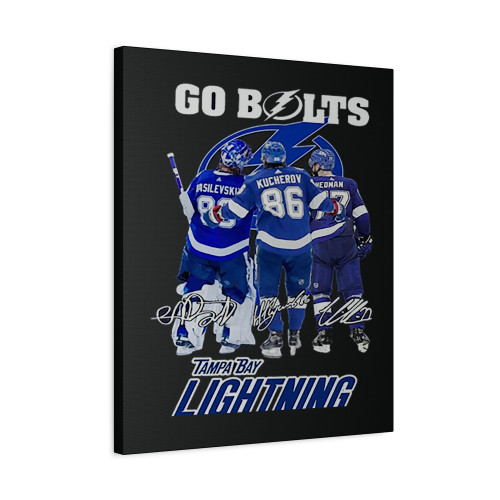 Go Bolts Tampa Bay 2022 Canvas Print Poster