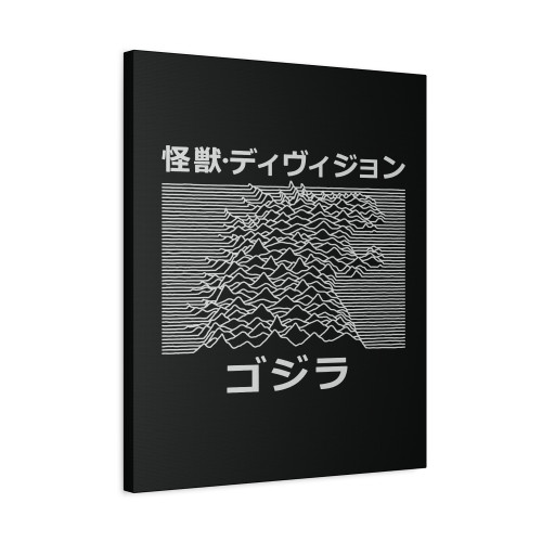 Godzilla Kaiju Division Canvas Print Poster