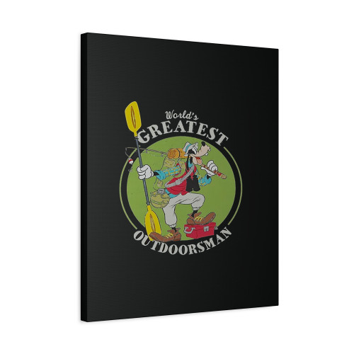 Goofy Movie Love Fishing Worlds Canvas Print Poster