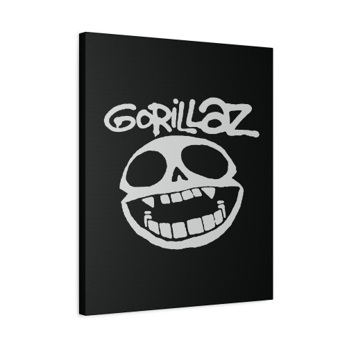 Gorillaz X Ray Logo Canvas Print Poster