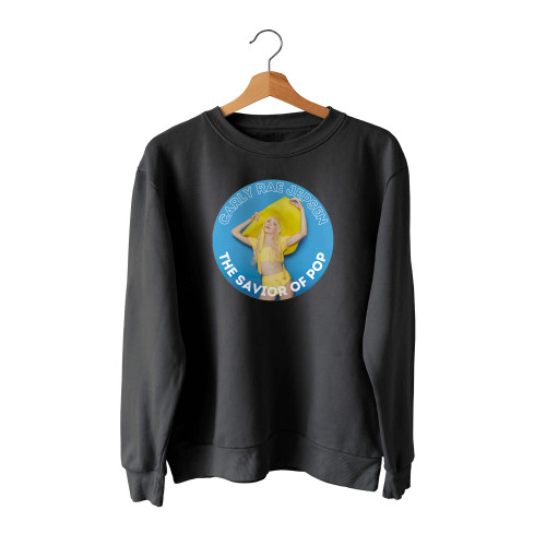 Carly Rae Jepsen Bright Baby Blue Sweatshirt Sweater