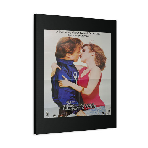 The Sluggers Wife - 1985 Movie Poster Original Vintage Canvas Print Poster