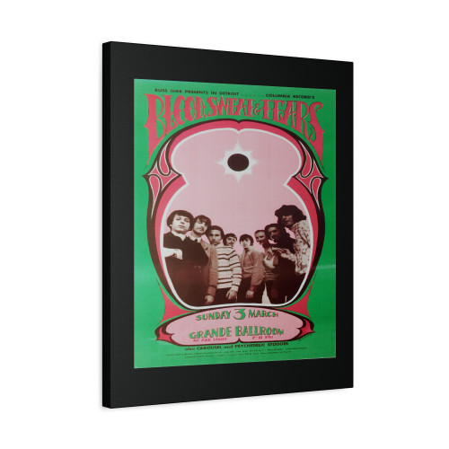The Stooges Blood Sweat And Tearsconcert Canvas Print Poster