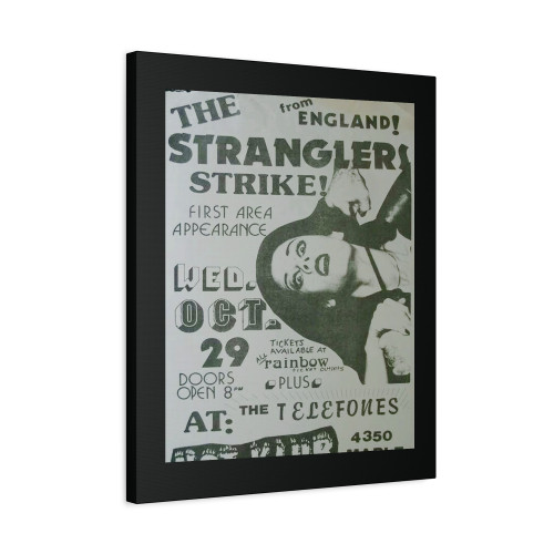 The Stranglers And The Telefones Canvas Print Poster