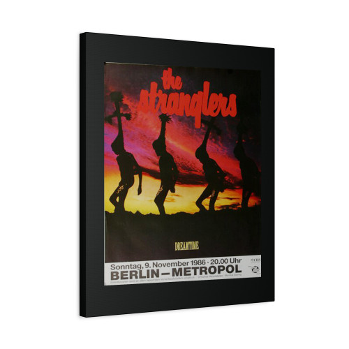 The Stranglers Dreamtime Berlin 1986 Canvas Print Poster