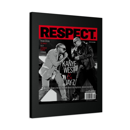 The Throne Kanye West And Jay-Z Canvas Print Poster