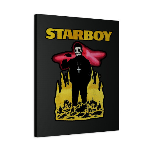 The Weeknd Starboy Canvas Print Poster The Weeknd Starboy Canvas Print Poster