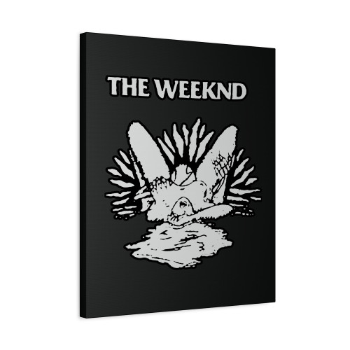 The Weeknd Starboy Deadhead Canvas Print Poster The Weeknd Starboy Deadhead Canvas Print Poster