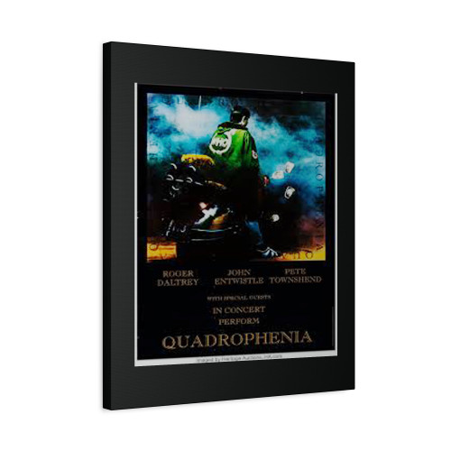 The Who Quadrophenia Concert Canvas Print Poster