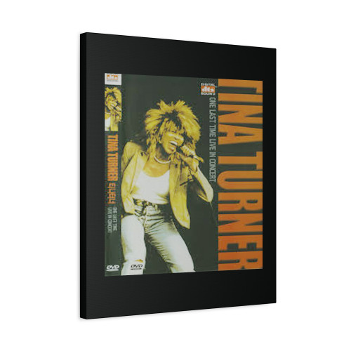 Tina Turner One Last Time Live In Concert Import Canvas Print Poster