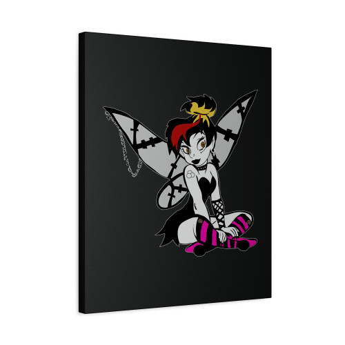 Tinkerbell Gothic Canvas Print Poster