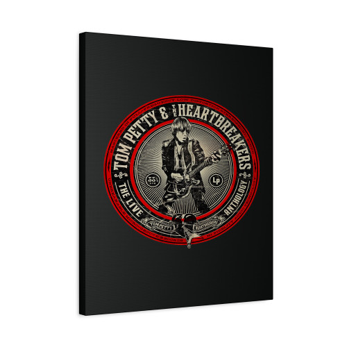 Tom Petty And The Heartbreakers Anthology Music Canvas Print Poster