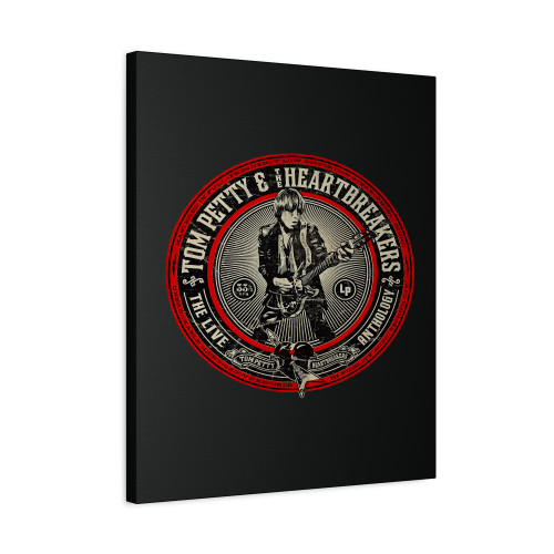 Tom Petty And The Heartbreakers Anthology Music Pf Canvas Print Poster