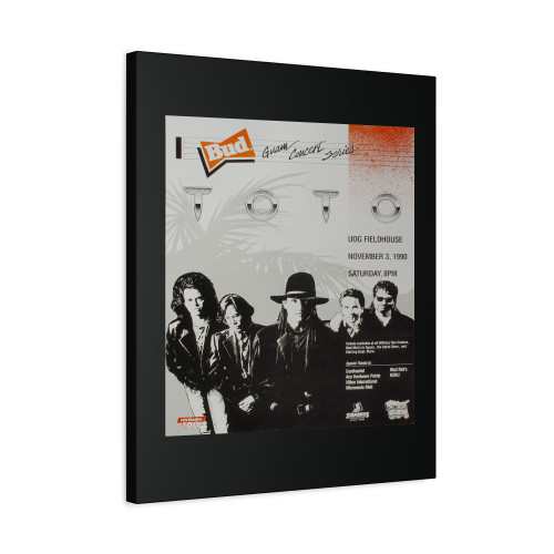 Toto Vintage Concert Canvas Print Poster
