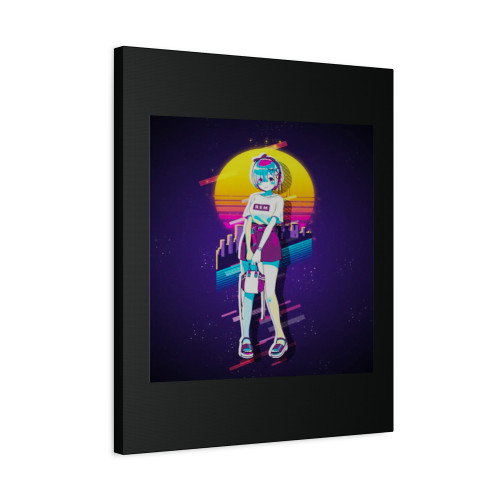 Rem Chan 80S Retro Art Style Canvas Print Poster