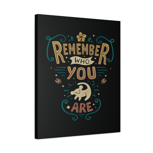 Remember Quote Canvas Print Poster