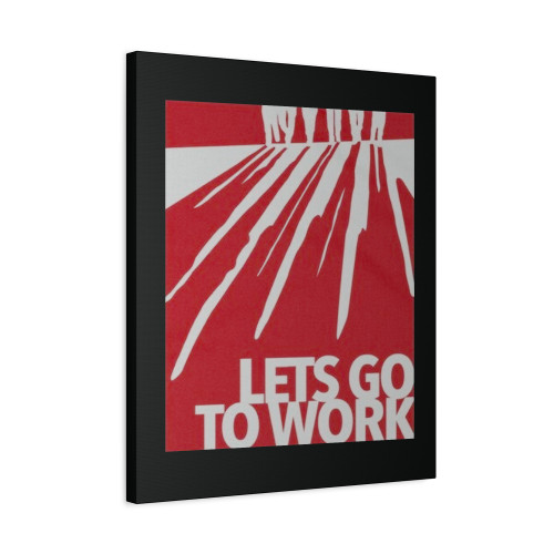Reservoir Dogs Lets Go To Work Canvas Print Poster Reservoir Dogs Lets Go To Work Canvas Print Poster