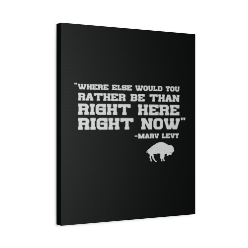 Right Here Right Now Canvas Print Poster