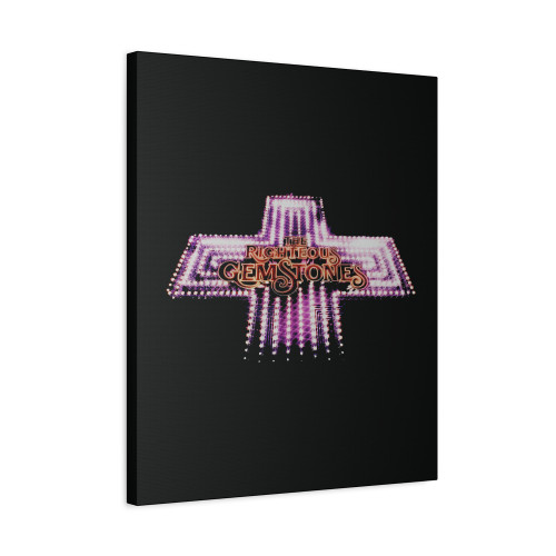 Righteous Gemstones Show Cross Logo Canvas Print Poster